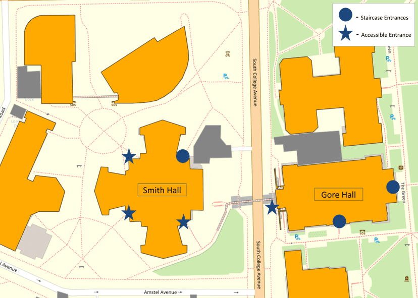 Gore Hall Map 1